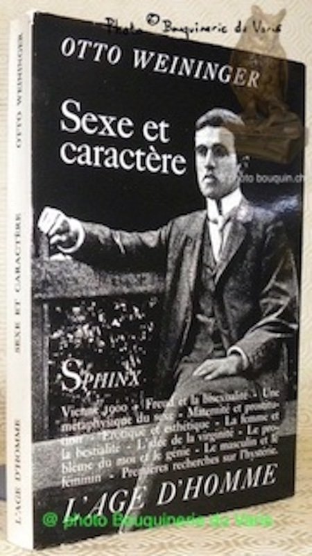 Sexe et caractères. Traduit de l’allemand par Daniel Renaud. Avant-propos … | Immagine principale