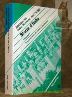 Storia d'Italia. Vol. I. Presentazione di Eridano Bazzarelli. Accademia delle …