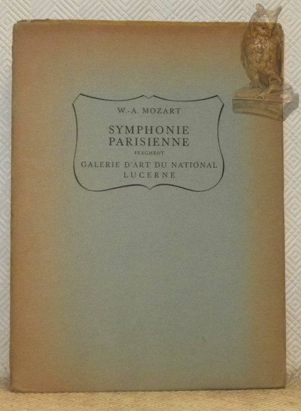 Symphonie parisienne. Fragment. Edition fac-similé du manuscrit original conservé au … | Immagine principale