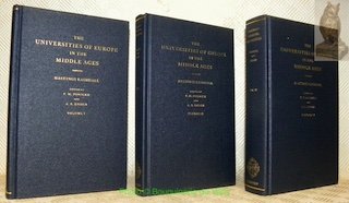 The Universities of Europe in the Middle Ages. Edited by … | Immagine principale