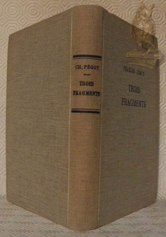 Trois fragments. Notre jeunesse. Victor Marie, Comte Hugo. Le mystère …