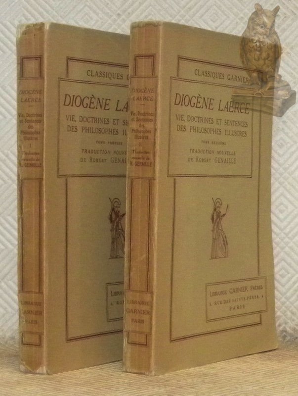 Vie, doctrines et sentences des philosophes illustres. Traduction nouvelle avec … | Immagine principale