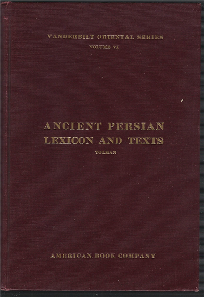 Ancient Persian Lexicon And Texts | Immagine principale