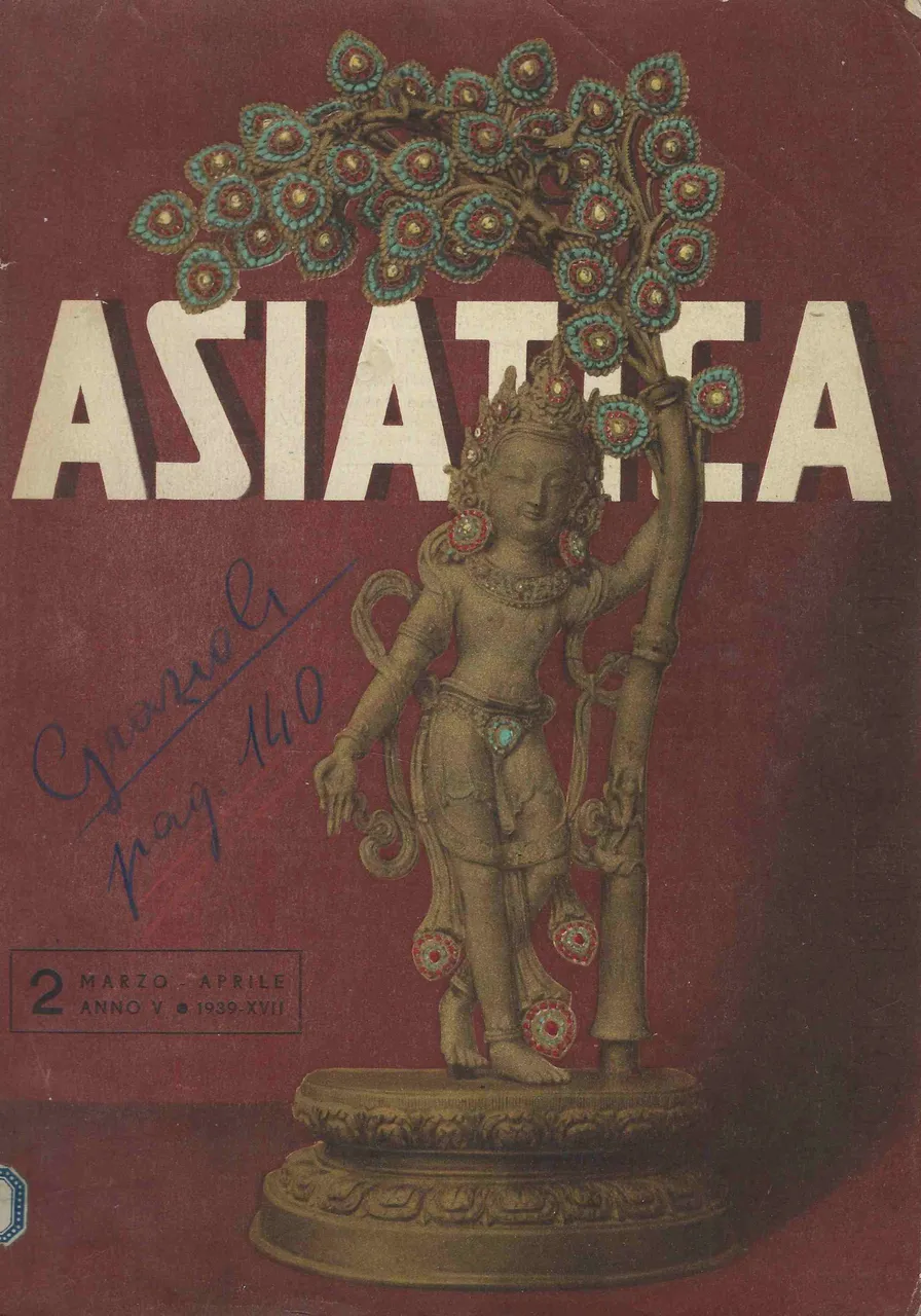Asiatica. Anno V . 2 Marzo Aprile 1939 | Immagine principale
