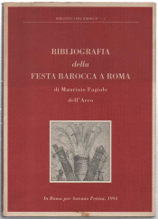 Bibliografia Della Festa Barocca A Roma