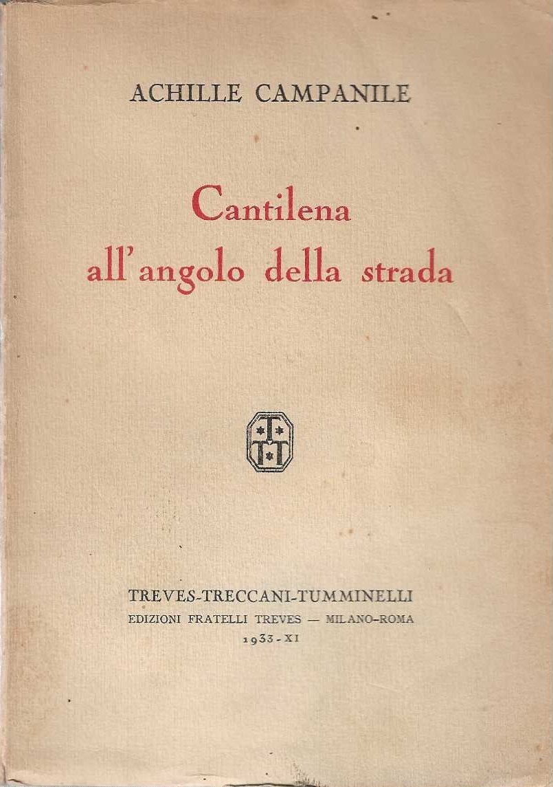 Cantilena all'angolo della strada