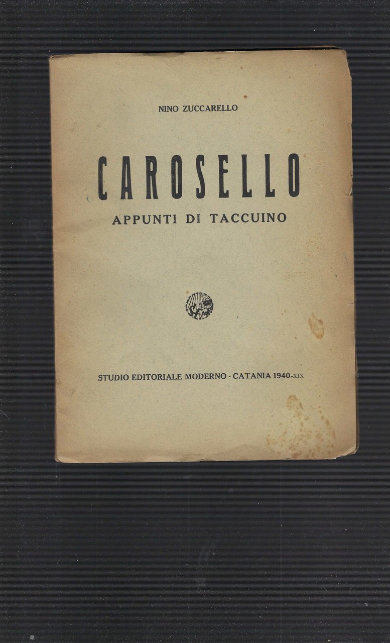 Carosello Appunti Di Taccuino
