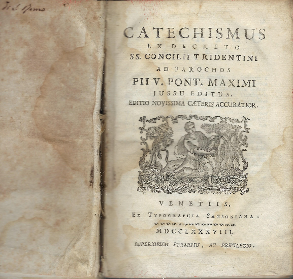 Catechismus Ex Decreto Ss. Concilio Tridentini Ad Parochos Pii V. …