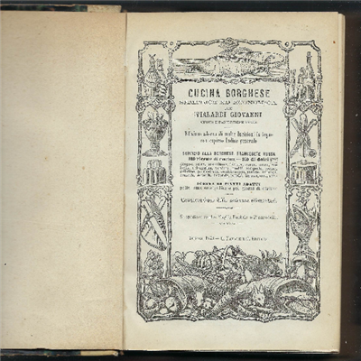 Cucina Borghese Semplice Ed Economica Per Vialardi Giovanni Cuoco E …
