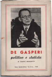 De Gasperi Politico E Statista
