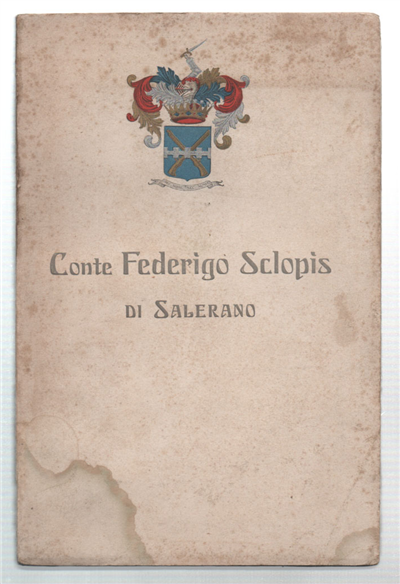 Della Vita E Delle Opere Del Conte Federigo Sclopis Di …