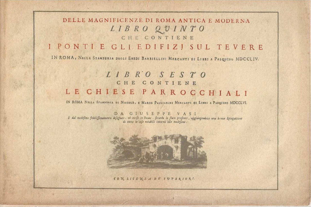 Delle magnificenze di Roma antica e moderna V - VI