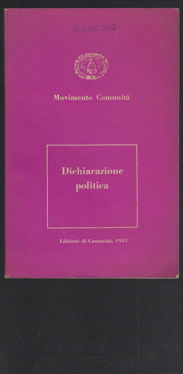 Dichiarazione Politica