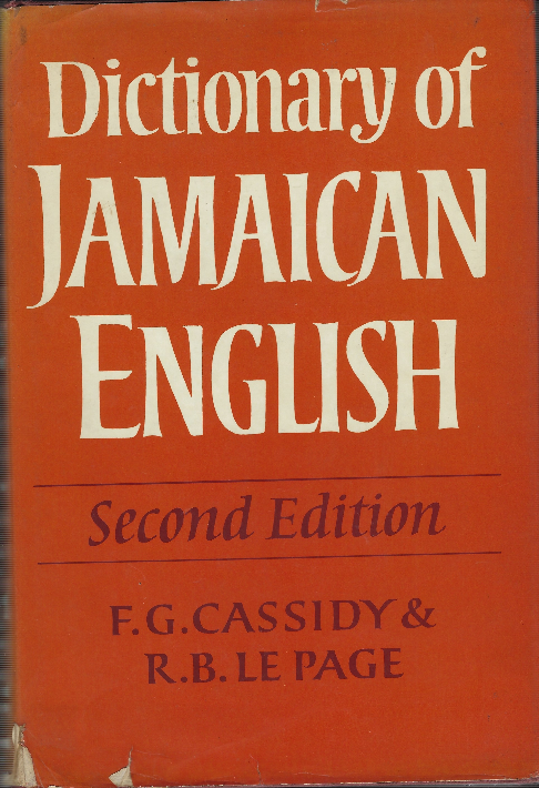 Dictionary Of Jamaican English