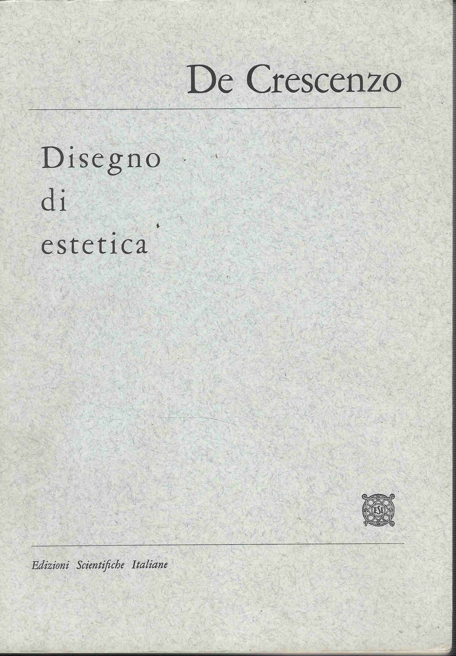 Disegno di estetica. saggio fenomenologico. | Immagine principale