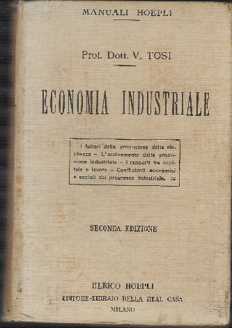 Economia Industriale