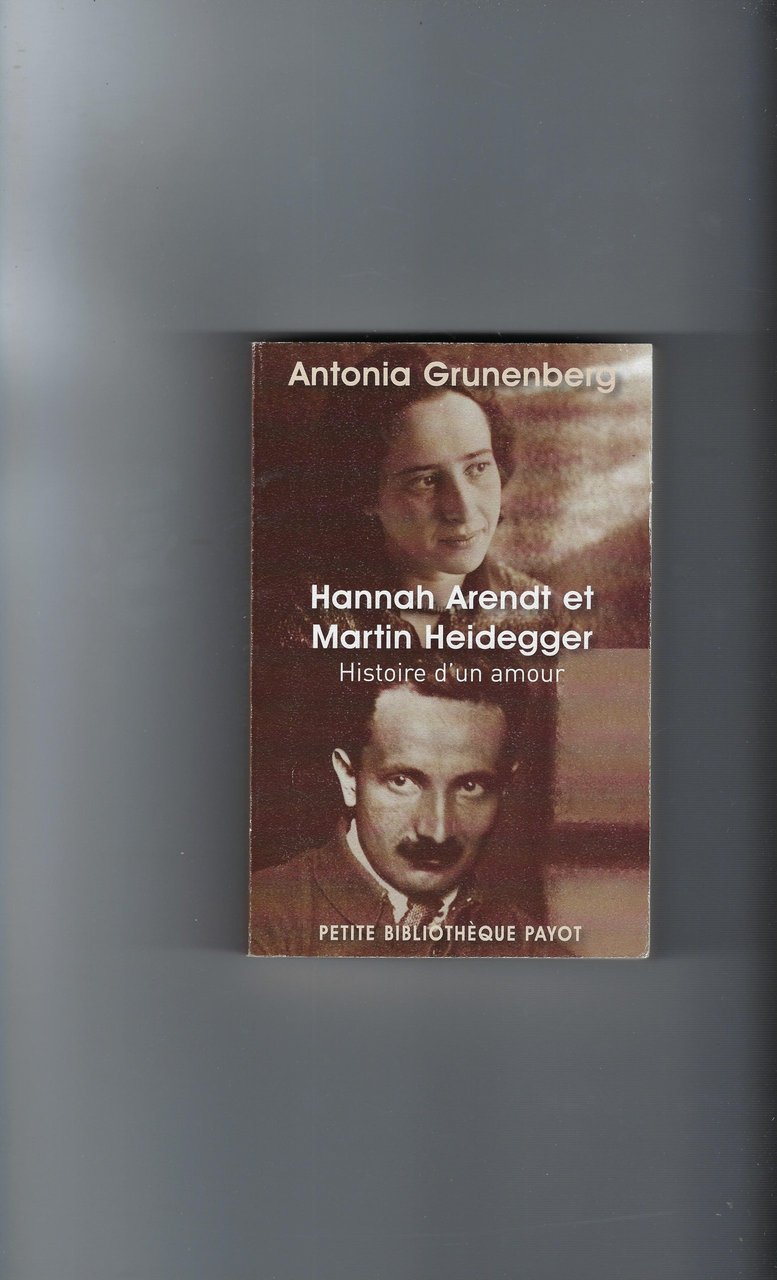 Hannah Arendt Et Martin Heidegger