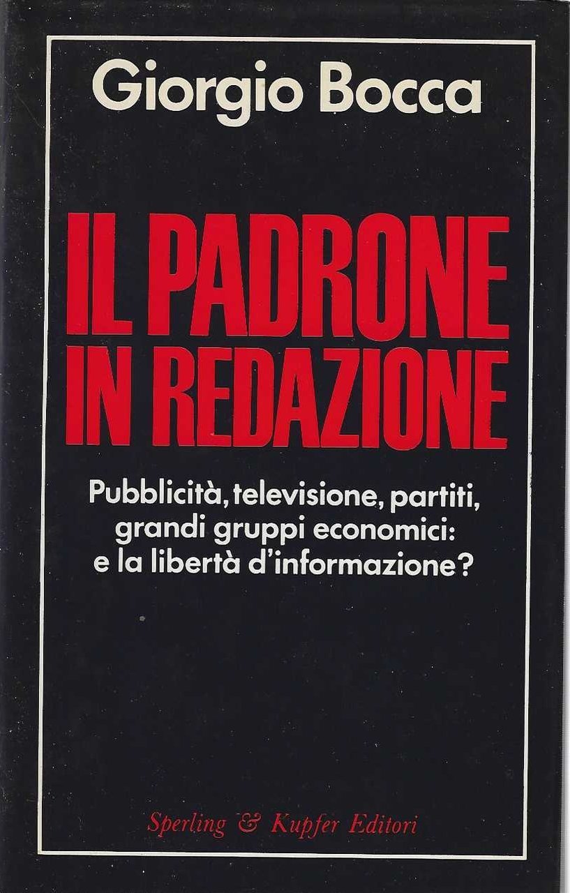 Il Padrone in Redazione | Immagine principale