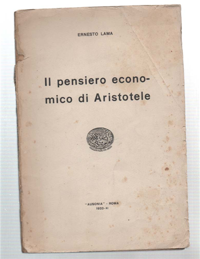 Il Pensiero Economico Di Aristotele