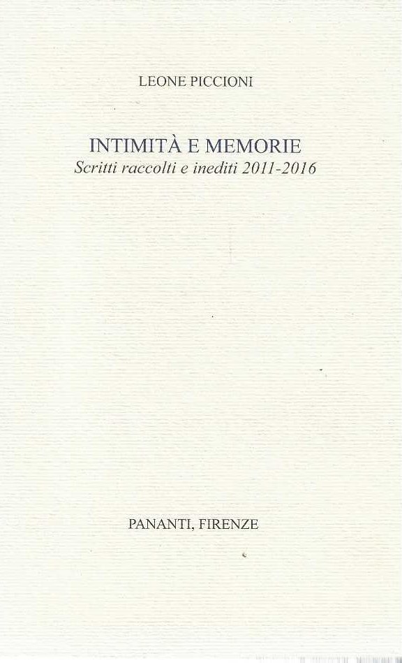 Intimità e memorie