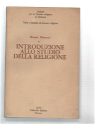 Introduzione Allo Studio Della Religione