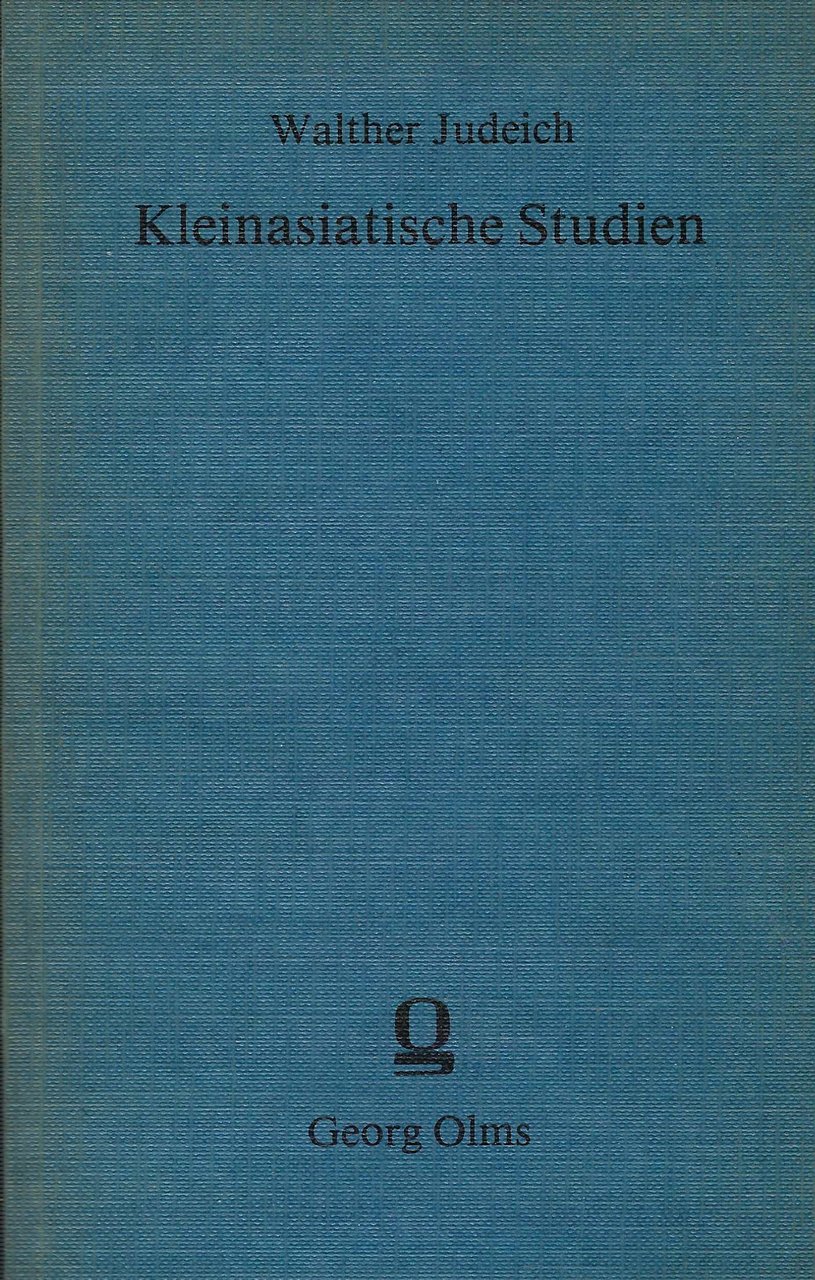 Kleinasiatische Studien