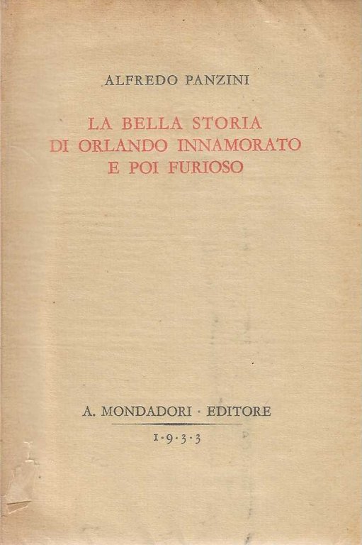 L a bella storia di Orlando innamorato e poi furioso