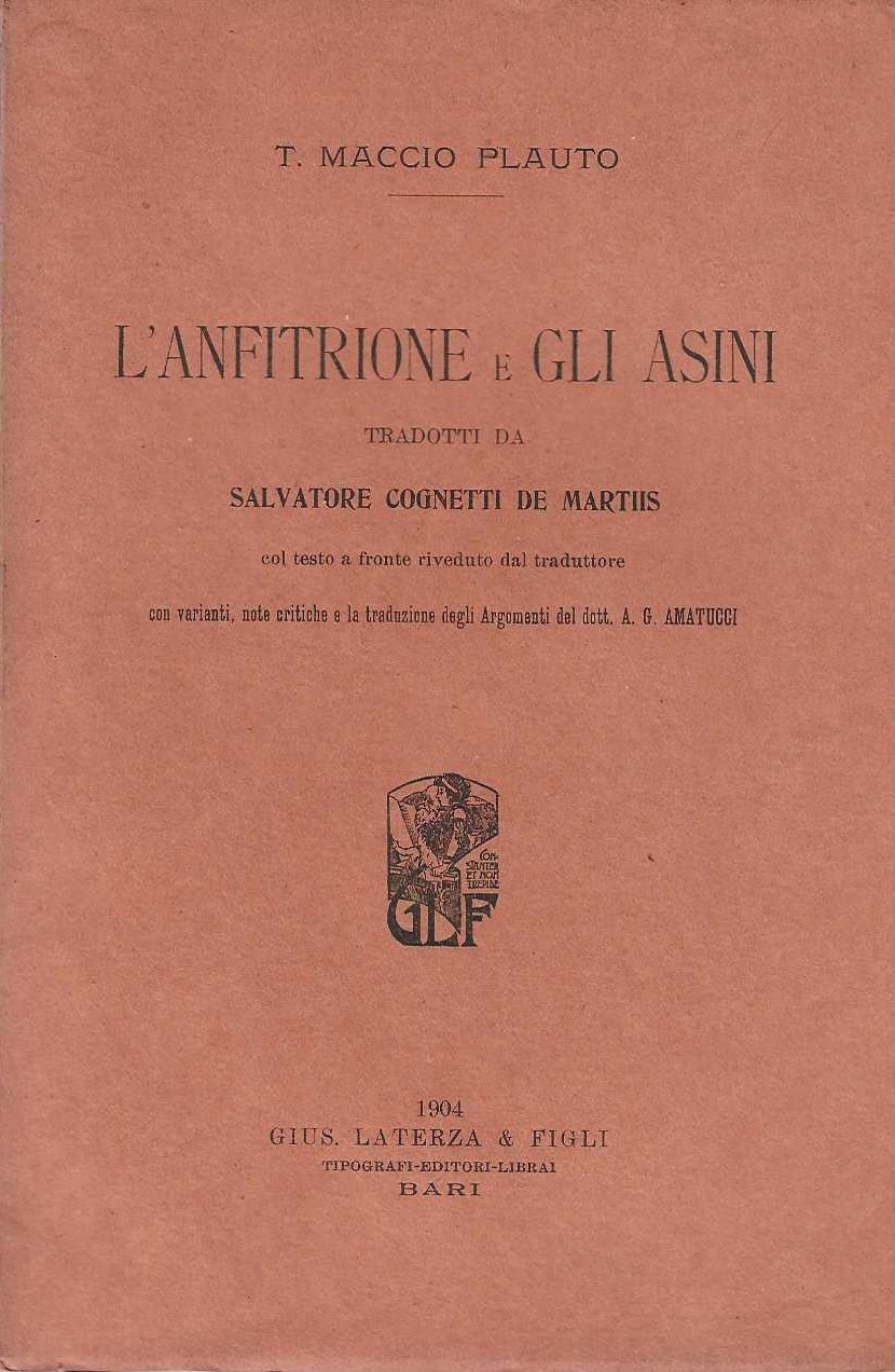 l'anfitrione e gli asini