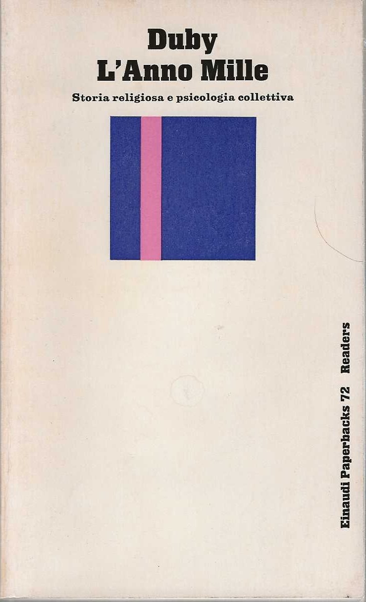 L' Anno Mille. Storia religiosa e psicologia collettiva. | Immagine principale