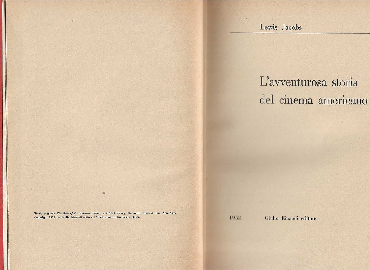 L' avventurosa storia del cinema americano