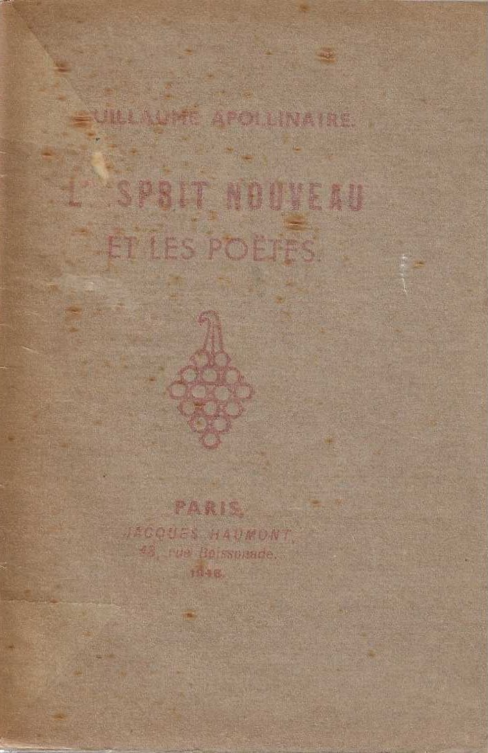 L'esprit Nouveau et les poetes