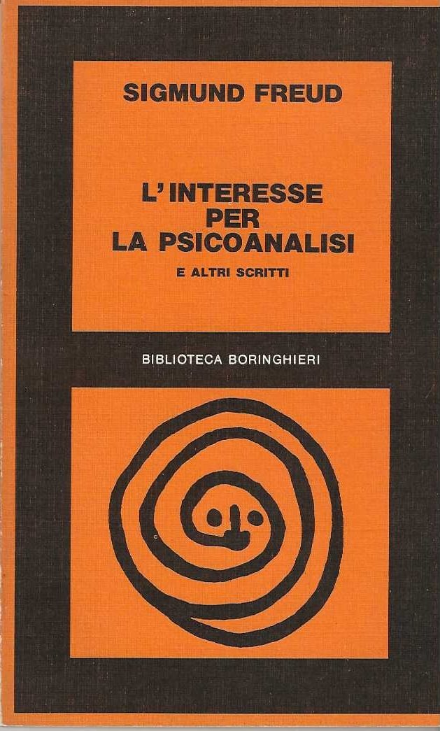 l'interesse per la psicoanalisi e altri scritti | Immagine principale
