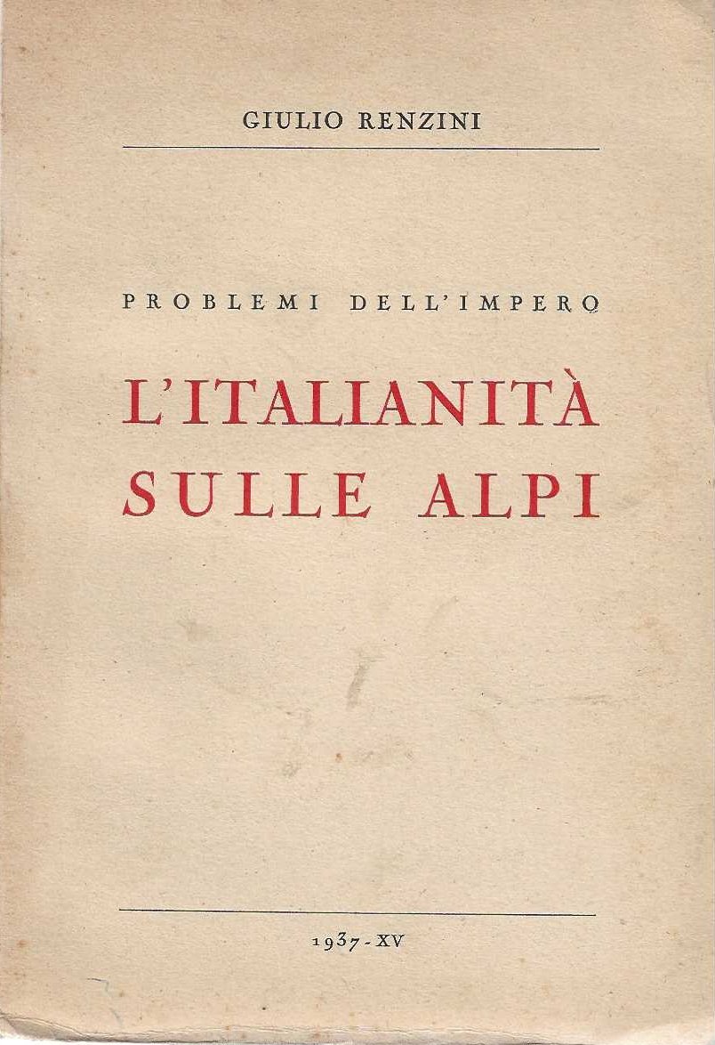 L'italianità sulle alpi