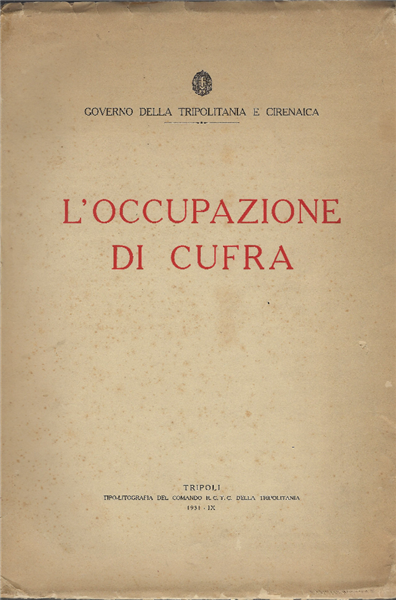 L'occupazione Di Cufra