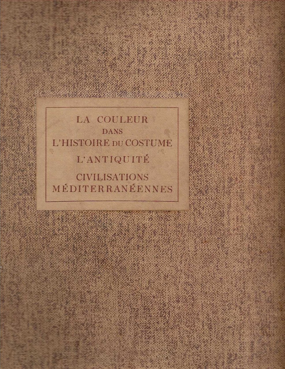 La couleur dans l'histoire du costume
