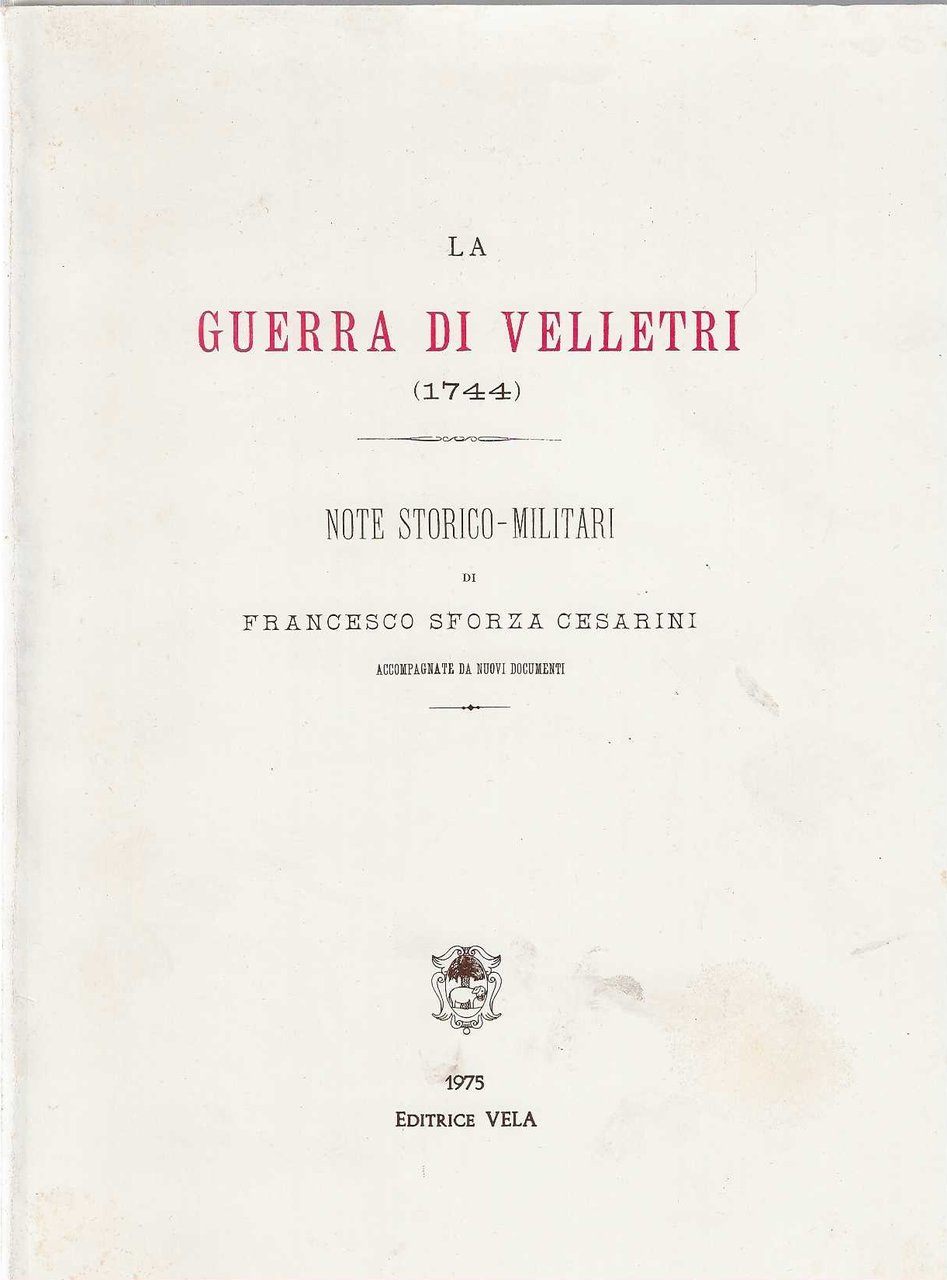 La Guerra di Velletri (1744)