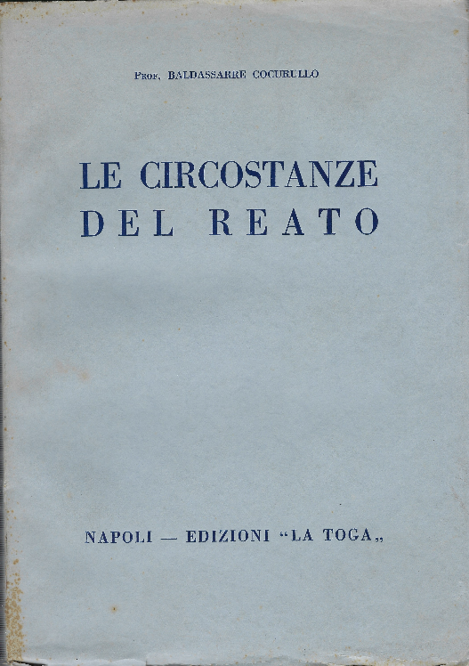 Le Circostanze Del Reato