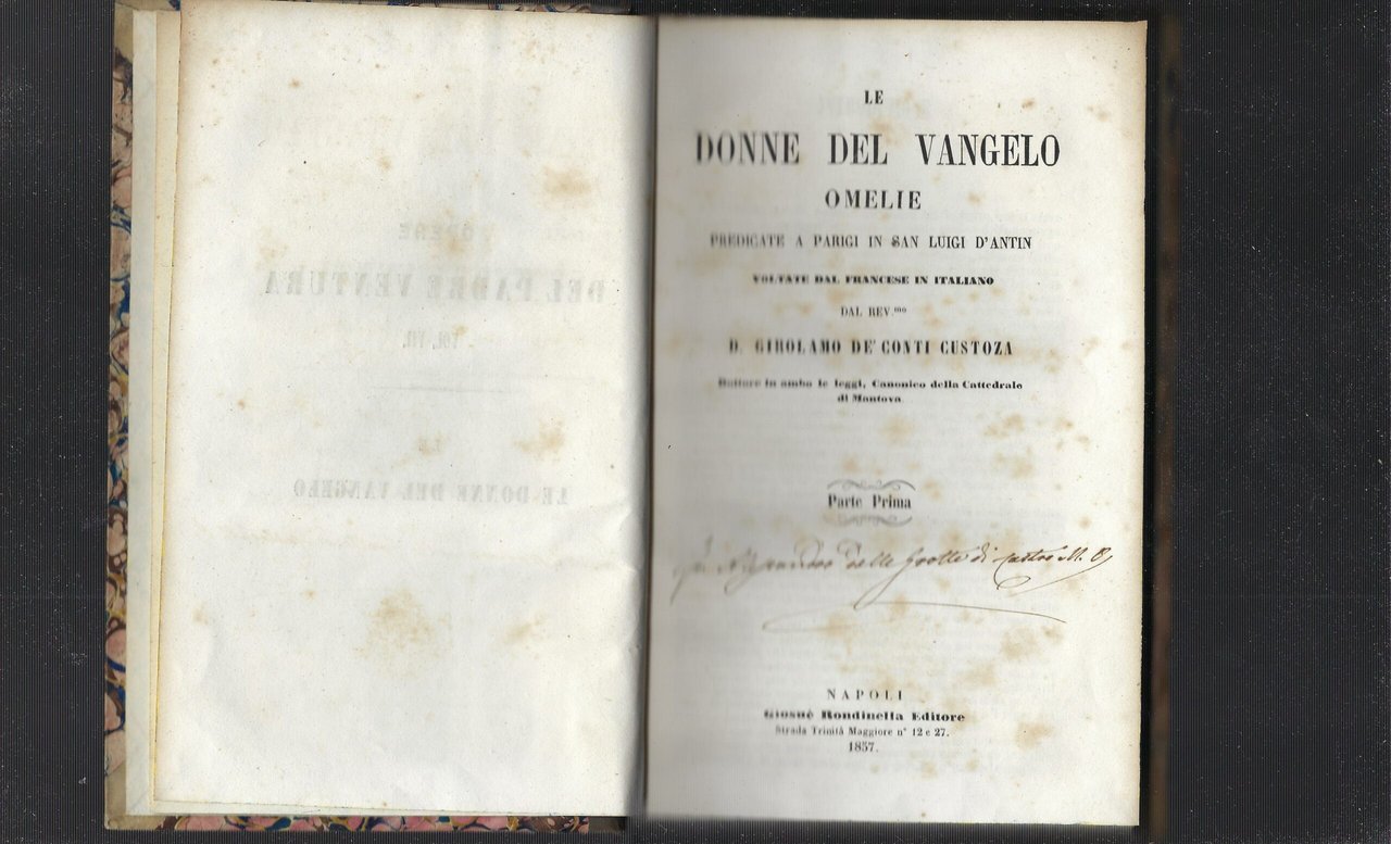 Le Donne Del Vangelo. Omelie Predicate A Parigi In San …