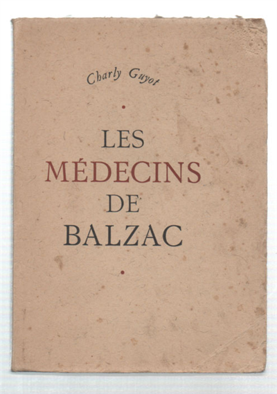 Les Medecins De Balzac