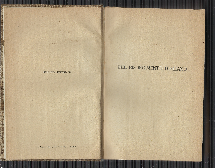 Letture Del Risorgimento Italiano Scelte E Ordinate Da Giosue Carducci …