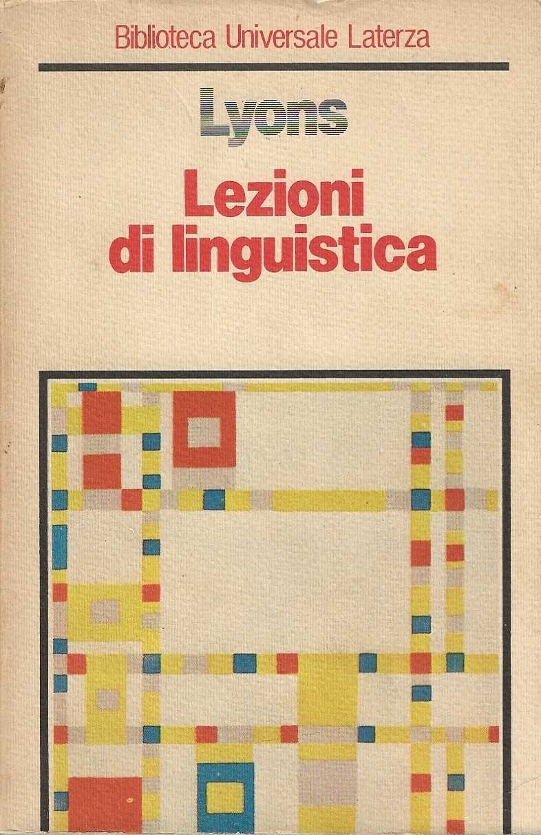 Lezioni di Linguistica