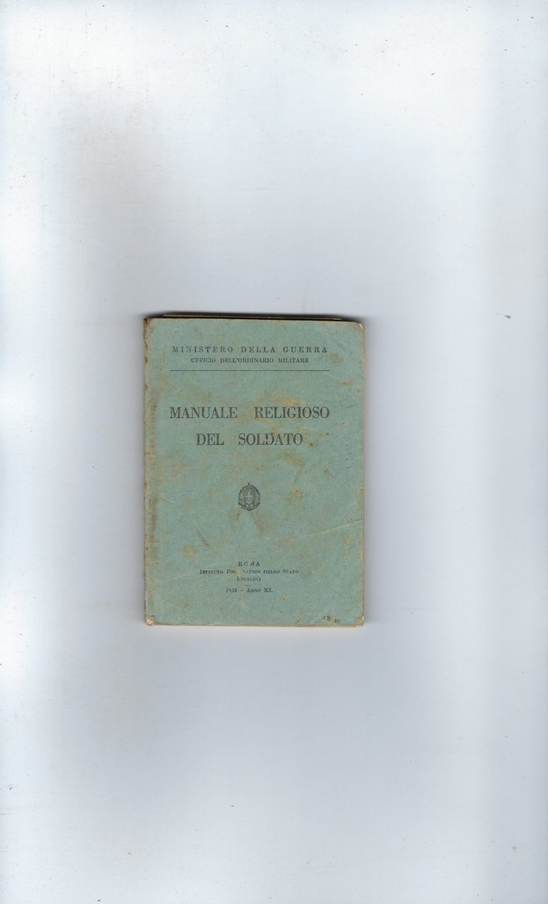 Manuale Religioso Del Soldato