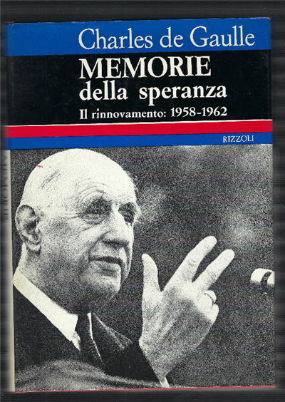 Memorie Dellasperanza Il Rinnovamento 1958-1962