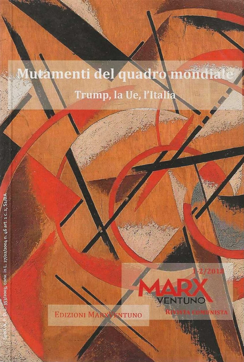 Mutamenti del quadro mondiale . Trump , la Ue , … | Immagine principale