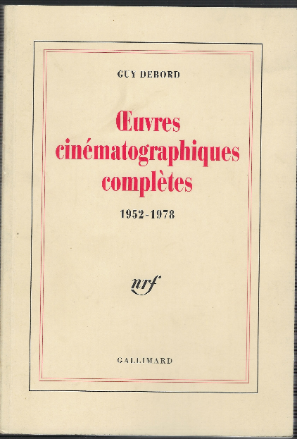 Oeuvres Cinématographiques Complètes 1952-1978