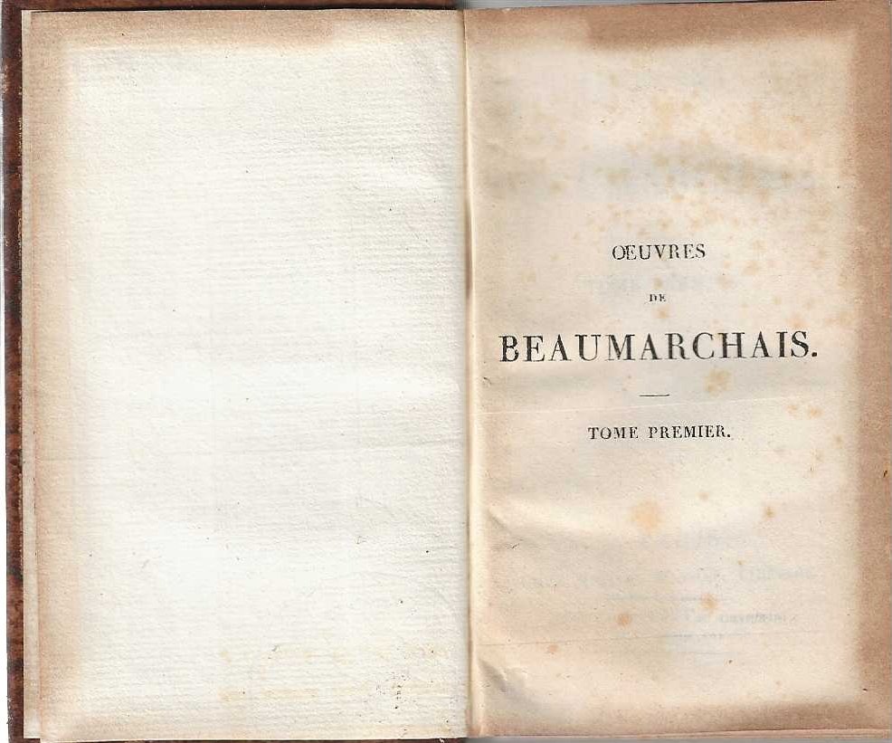 Oeuvres de Beaumarchais