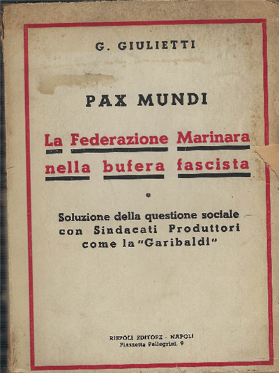 Pax Mundi Mediante La Soluzione Della Questione Sociale Scaturente Dalla …