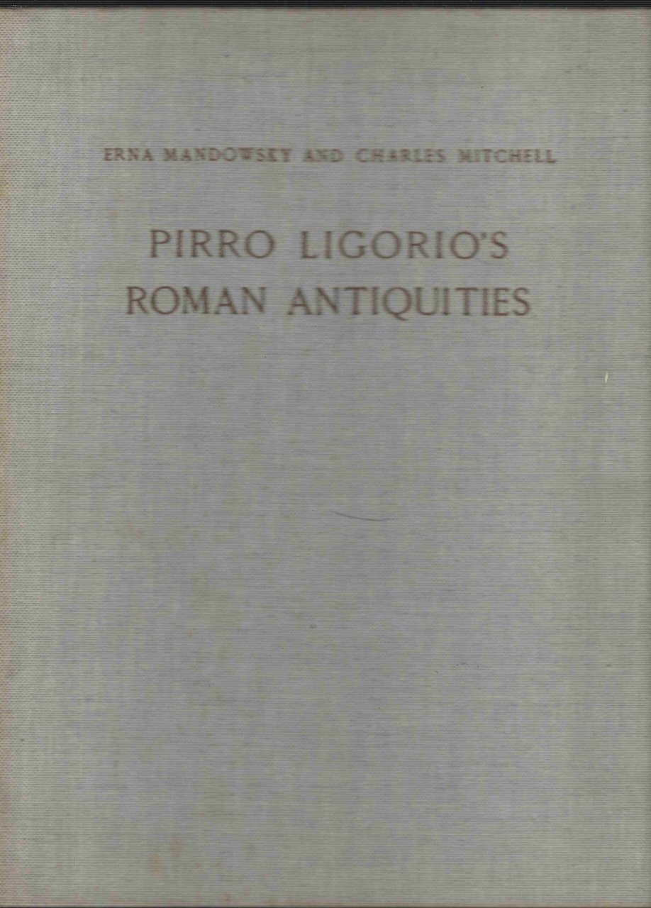 Pirro Ligorio's Roman Antiquities | Immagine principale