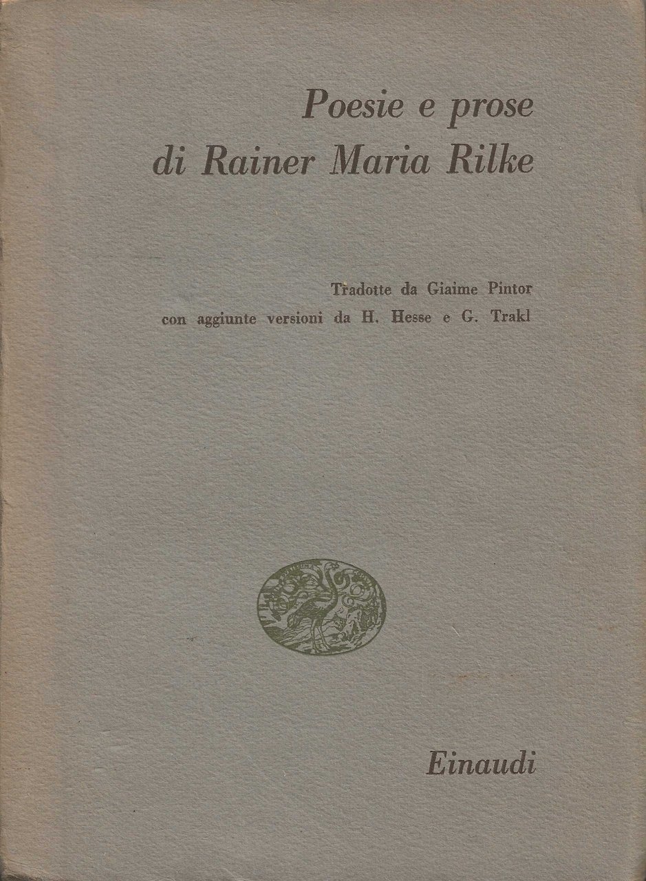 Poesie e prose di Rainer Maria Rilke