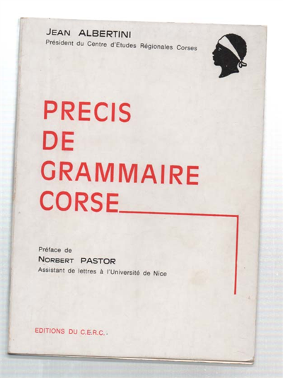 Precis De Grammaire Corse